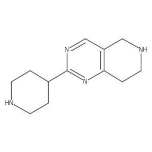 4-{5H,6H,7H,8H-pyrido[4,3-d]pyrimidin-2-yl}piperidine Structure