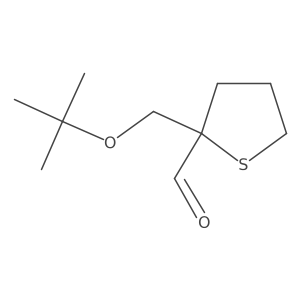 2-[(Tert-butoxy)methyl]thiolane-2-carbaldehyde Structure