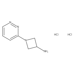 1-(Pyridazin-3-yl)azetidin-3-amine dihydrochloride Structure