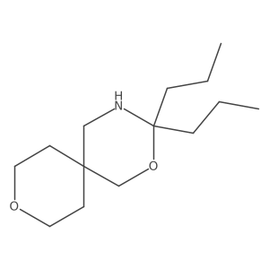 3,3-Dipropyl-2,9-dioxa-4-azaspiro[5.5]undecane Structure