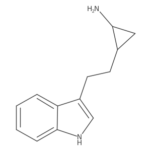 rac-(1R,2R)-2-[2-(1H-indol-3-yl)ethyl]cyclopropan-1-amine Structure