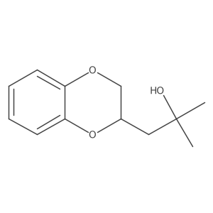 1-(2,3-Dihydro-1,4-benzodioxin-2-yl)-2-methylpropan-2-ol结构式