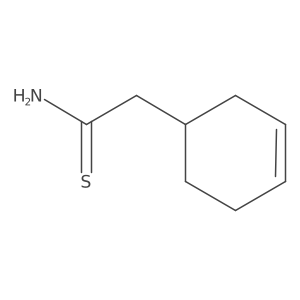 2-(Cyclohex-3-en-1-yl)ethanethioamide Structure