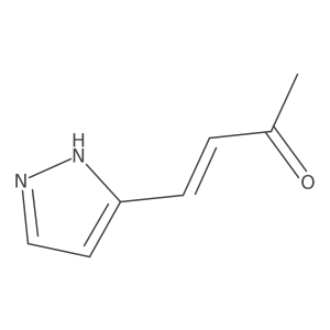 4-(1H-pyrazol-3-yl)but-3-en-2-one Structure