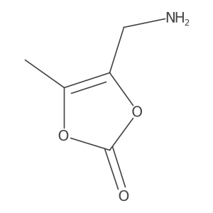 4-(Aminomethyl)-5-methyl-1,3-dioxol-2-one Structure