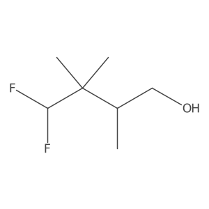 (2S)-4,4-Difluoro-2,3,3-trimethylbutan-1-ol Structure
