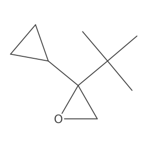 2-Tert-butyl-2-cyclopropyloxirane结构式