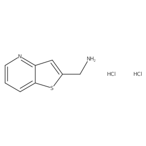 Thieno[3,2-b]pyridin-2-ylmethanamine;dihydrochloride Structure