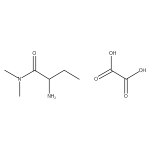 2-Amino-N,N-dimethyl-butyramide oxalate结构式