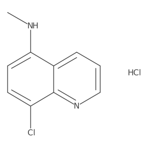 8-Chloro-N-methylquinolin-5-amine;hydrochloride结构式