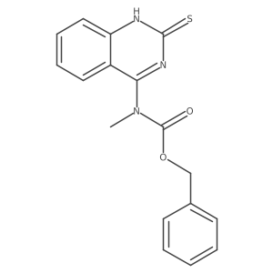 benzyl N-methyl-N-(2-sulfanylquinazolin-4-yl)carbamate Structure