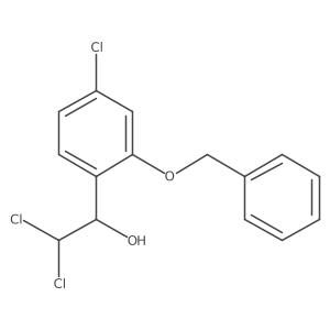 1-(2-(Benzyloxy)-4-chlorophenyl)-2,2-dichloroethanol结构式
