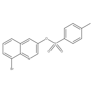 8-Bromoquinolin-3-yl 4-methylbenzene-1-sulfonate Structure