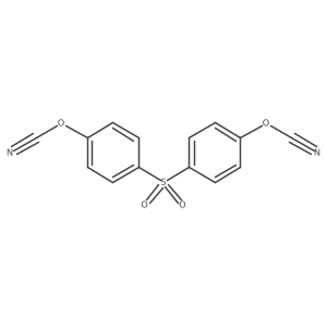 Bis(4-cyanatophenyl)sulfone结构式