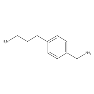 3-[4-(Aminomethyl)phenyl]propan-1-amine结构式