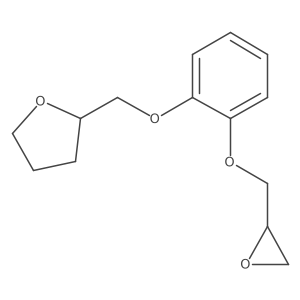 2-((2-(Oxiran-2-ylmethoxy)phenoxy)methyl)tetrahydrofuran结构式