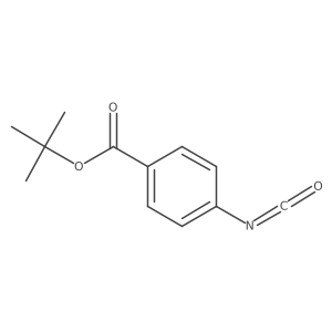 Tert-butyl 4-isocyanatobenzoate结构式