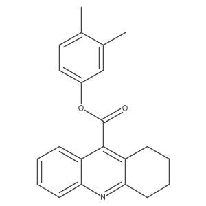 3,4-Dimethylphenyl 1,2,3,4-tetrahydro-9-acridinecarboxylate Structure