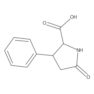 5-Oxo-3-phenylproline结构式