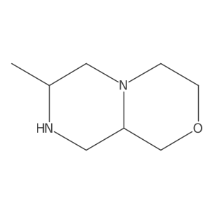 (7R,9AS)-7-methyloctahydropyrazino[2,1-c][1,4]oxazine Structure