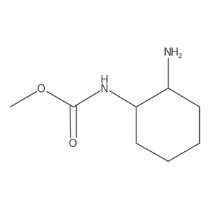 N-(2-aminocyclohexyl)carbamic acid methyl ester Structure