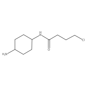 N-(4-aminocyclohexyl)-4-chlorobutanamide Structure