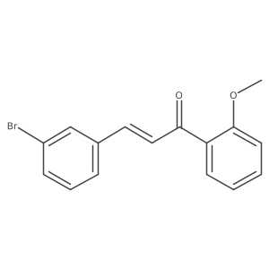 (2E)-3-(3-Bromophenyl)-1-(2-methoxyphenyl)prop-2-en-1-one结构式