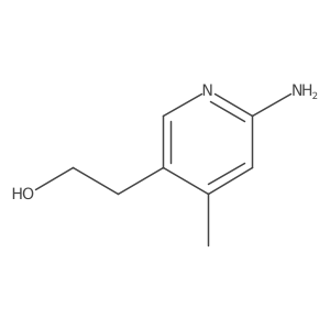 6-Amino-4-methyl-3-pyridineethanol Structure