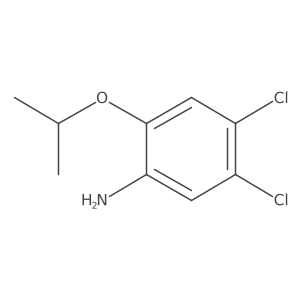 4,5-Dichloro-2-(propan-2-yloxy)aniline Structure