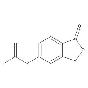 5-(2-methylprop-2-enyl)-3H-2-benzofuran-1-one Structure