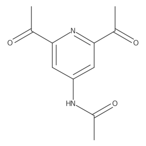 N-(2,6-Diacetylpyridin-4-YL)acetamide Structure