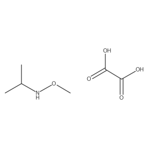 N-methoxypropan-2-amine;oxalic acid结构式