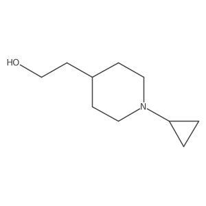 2-(1-Cyclopropylpiperidin-4-yl)ethanol结构式
