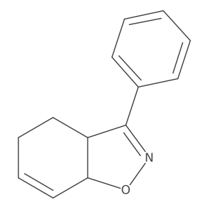 rel-(3aR,7aR)-3-Phenyl-3a,4,5,7a-tetrahydrobenzo[d]isoxazole结构式