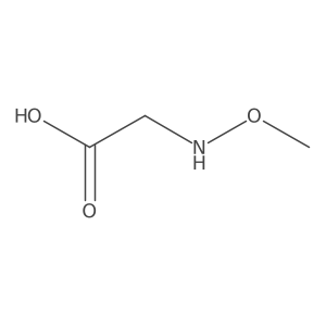 2-(Methoxyamino)acetic acid结构式