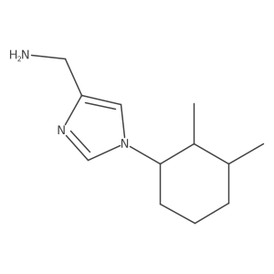[1-(2,3-dimethylcyclohexyl)-1H-imidazol-4-yl]methanamine结构式
