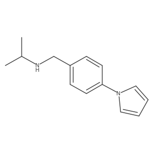 (propan-2-yl)({[4-(1H-pyrrol-1-yl)phenyl]methyl})amine Structure