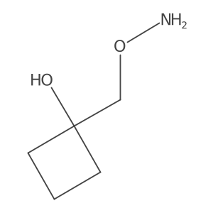 1-[(Aminooxy)methyl]cyclobutanol结构式
