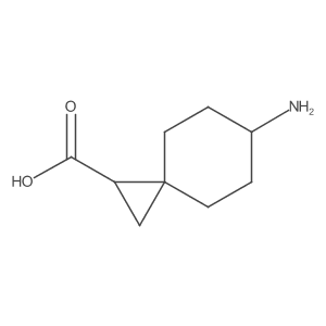 6-Aminospiro[2.5]octane-1-carboxylic acid结构式