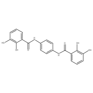 N,N'-1,4-Phenylenebis(2,3-dihydroxybenzamide) Structure