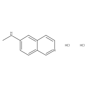 N-Methylisoquinolin-6-amine dihydrochloride结构式
