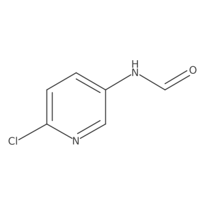 N-(6-Chloro-pyridin-3-yl)-formamide Structure