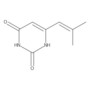 6-(2-methylprop-1-en-1-yl)pyrimidine-2,4(1H,3H)-dione Structure