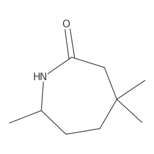 4,4,7-Trimethylazepan-2-one结构式