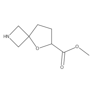 Methyl 5-oxa-2-azaspiro[3.4]octane-6-carboxylate结构式