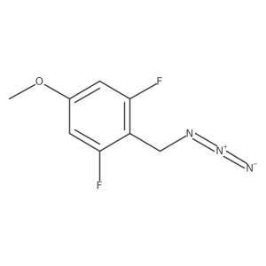 2-(Azidomethyl)-1,3-difluoro-5-methoxybenzene结构式