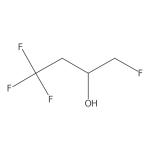1,4,4,4-Tetrafluorobutan-2-ol结构式