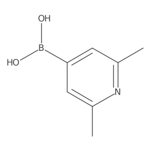 2,6-(Dimethyl-d6)-pyridine-4-boronic acid结构式
