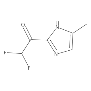 2,2-difluoro-1-(5-methyl-1H-imidazol-2-yl)ethan-1-one Structure
