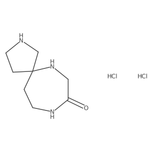 2,6,9-Triazaspiro[4.6]undecan-8-one dihydrochloride结构式
